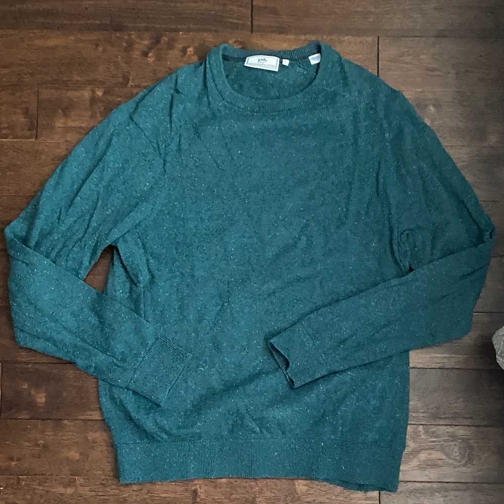 Southern Tide Teal Crewneck Sweater